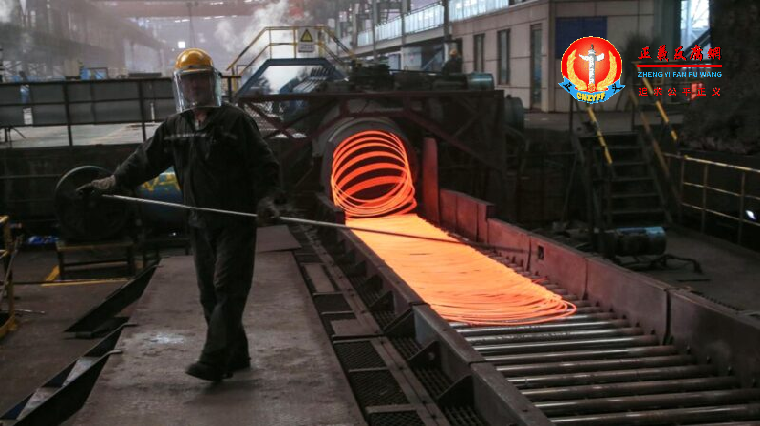 2019年9月23日，江苏连云港一家钢铁厂。.png